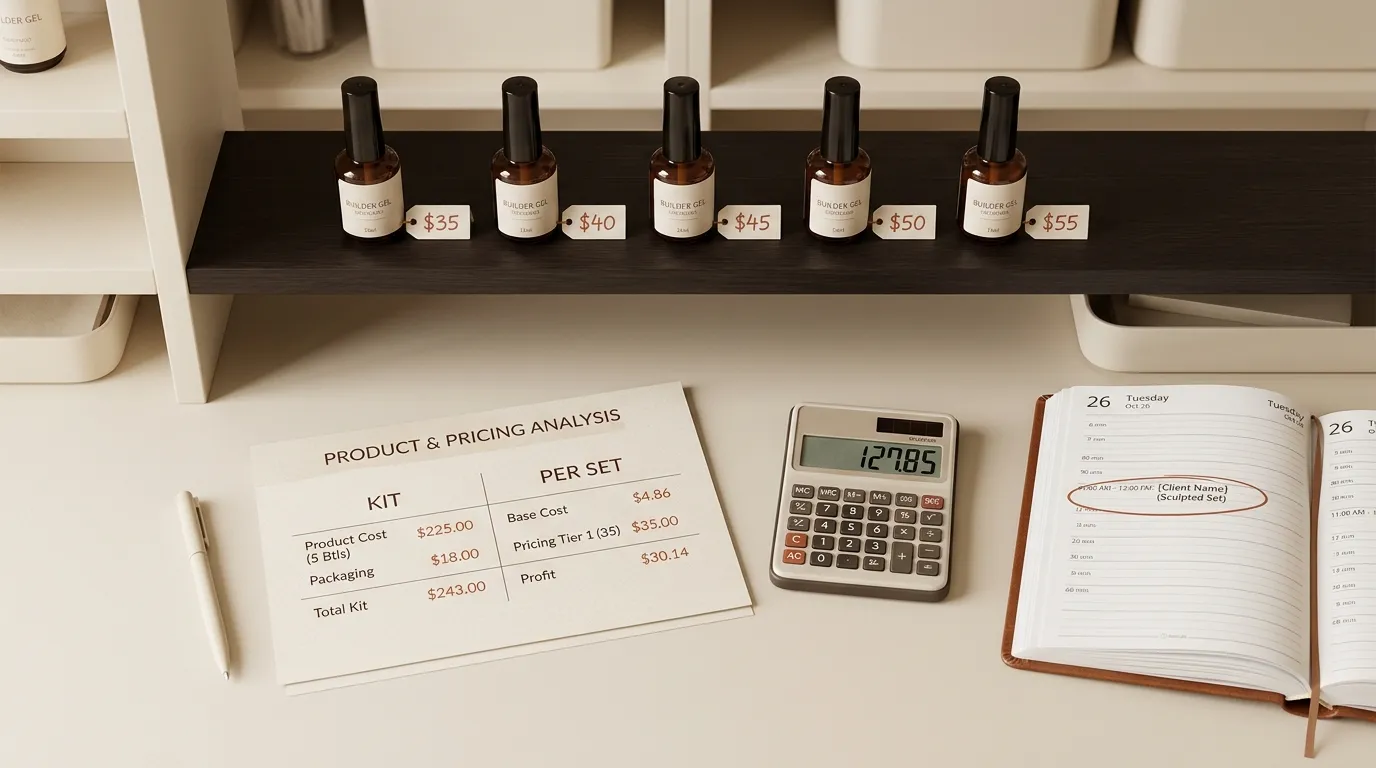 Builder Gel for Nail Salons: Costs, Pricing, Setup