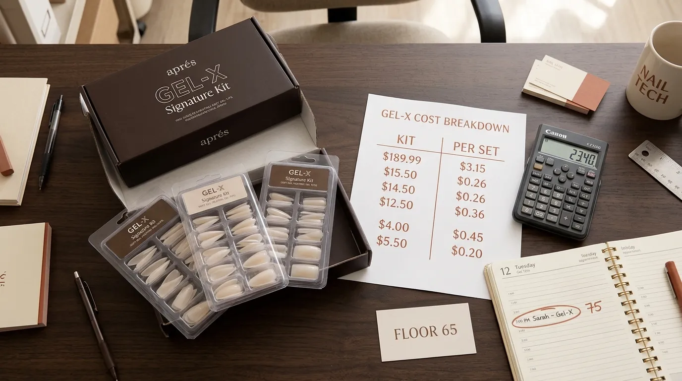 Gel-X Extensions for Nail Salons: Costs, Time, Pricing