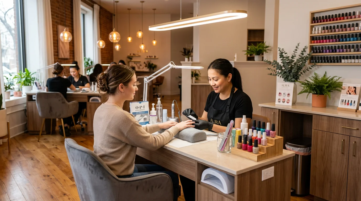 Best Nail Salon Lighting: A Station Lighting Guide