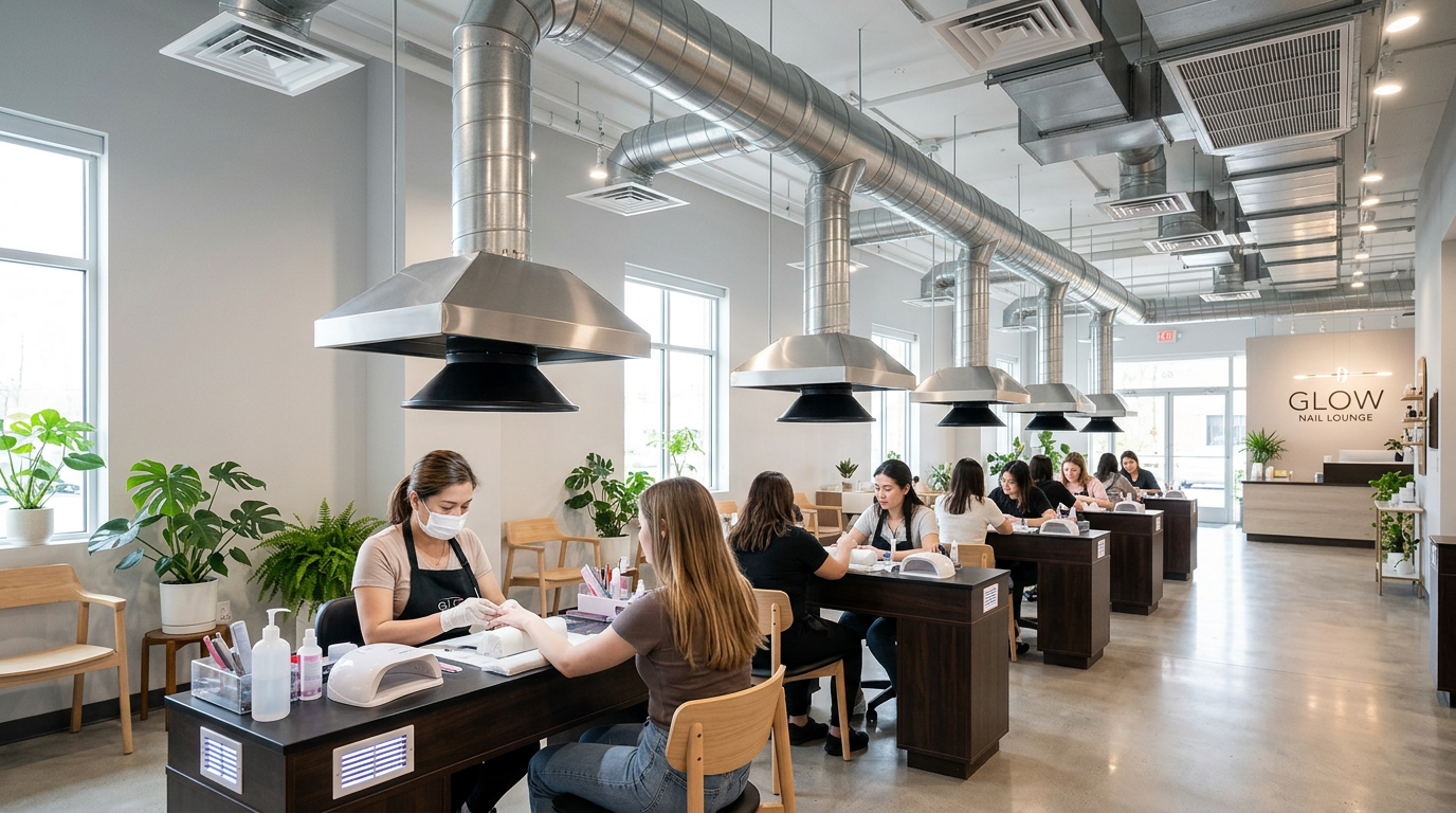 Nail Salon Ventilation Requirements: OSHA and IMC